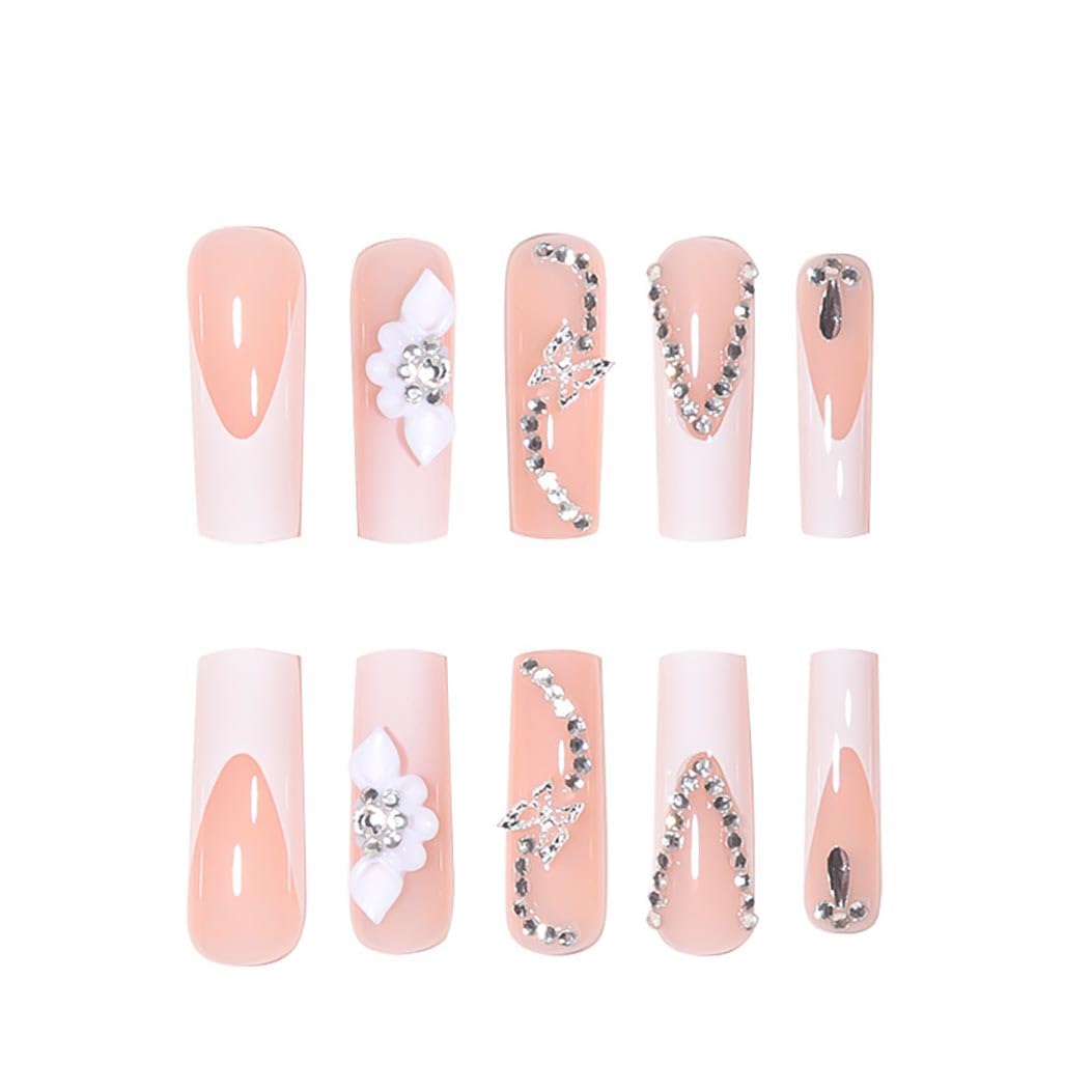 Tip Nails Square Press on Nails