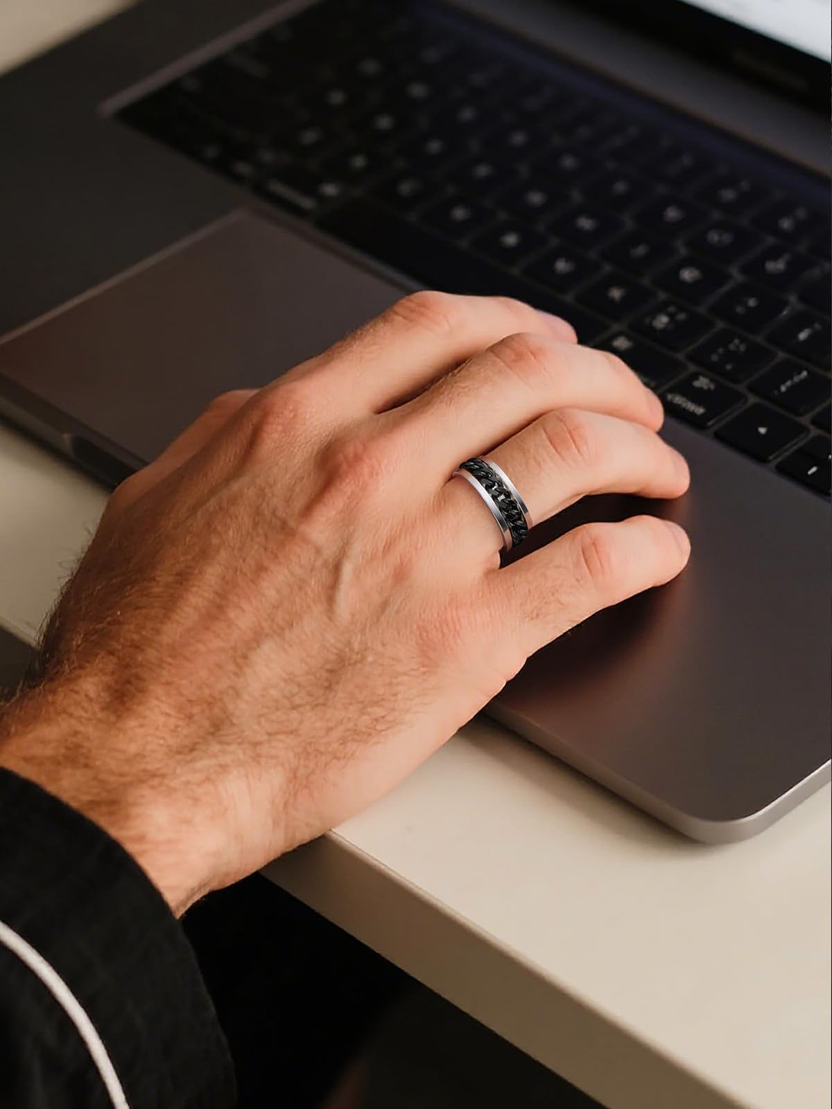 U7 Stainless Steel Men's Rings