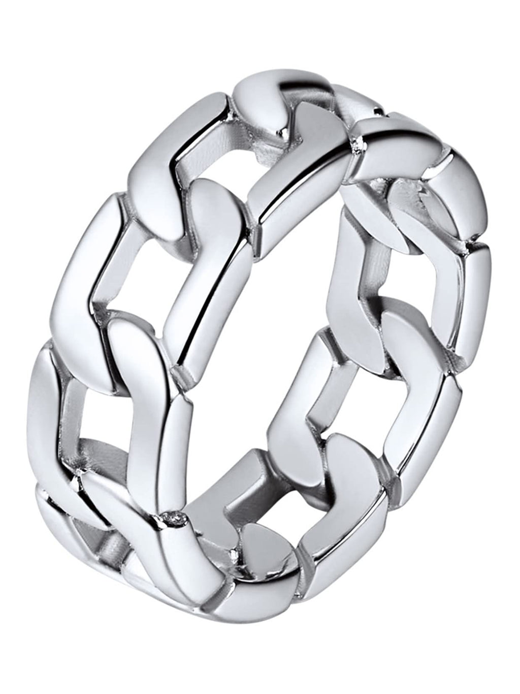 U7 Stainless Steel Men's Rings