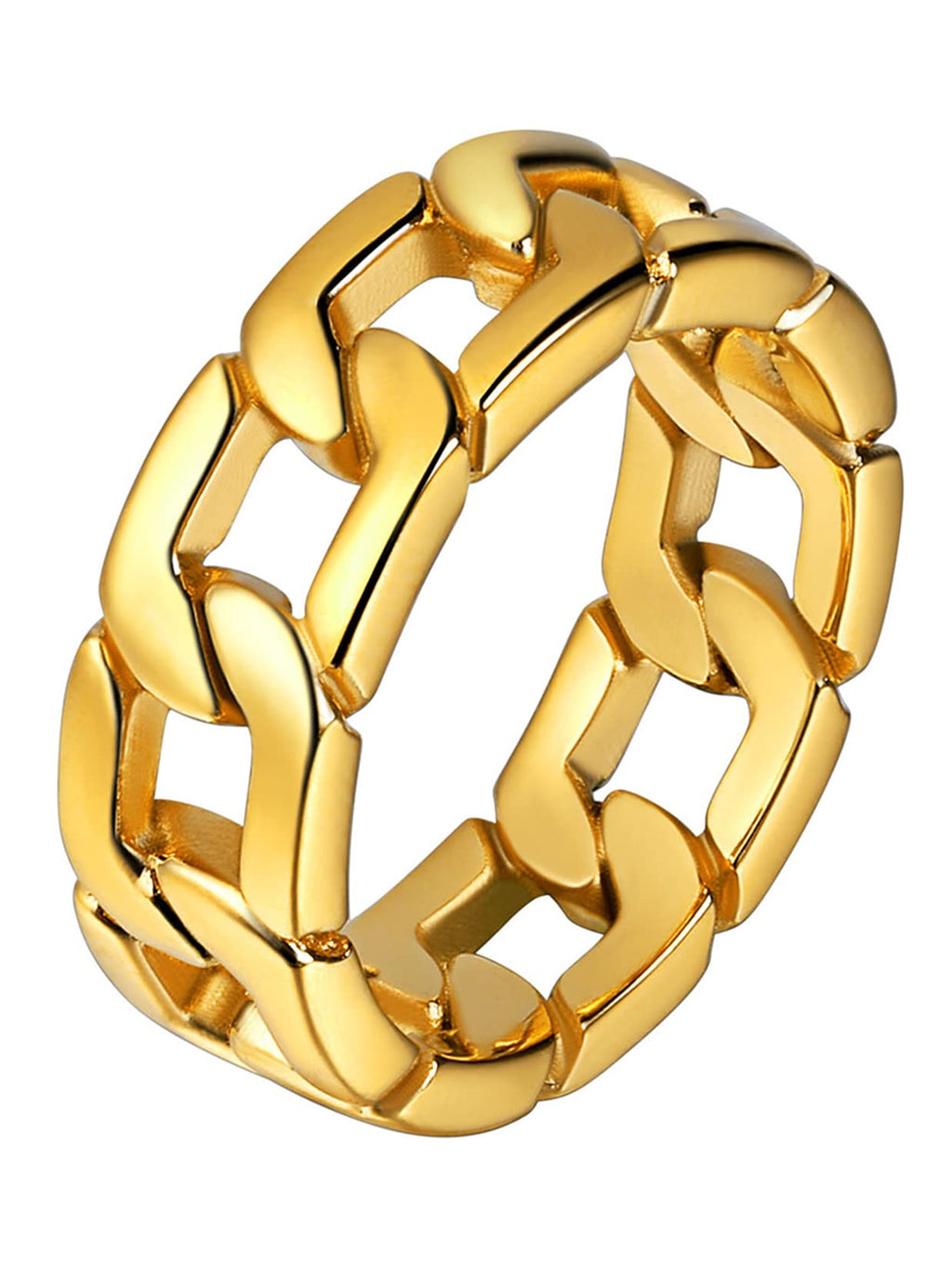 U7 Stainless Steel Men's Rings