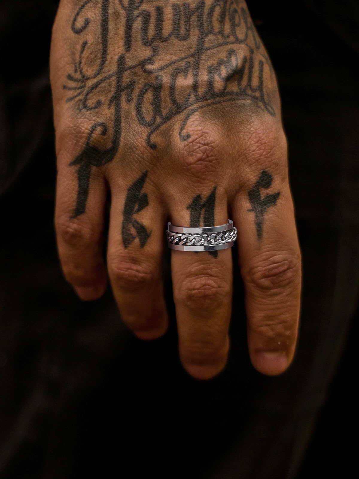 U7 Stainless Steel Men's Rings