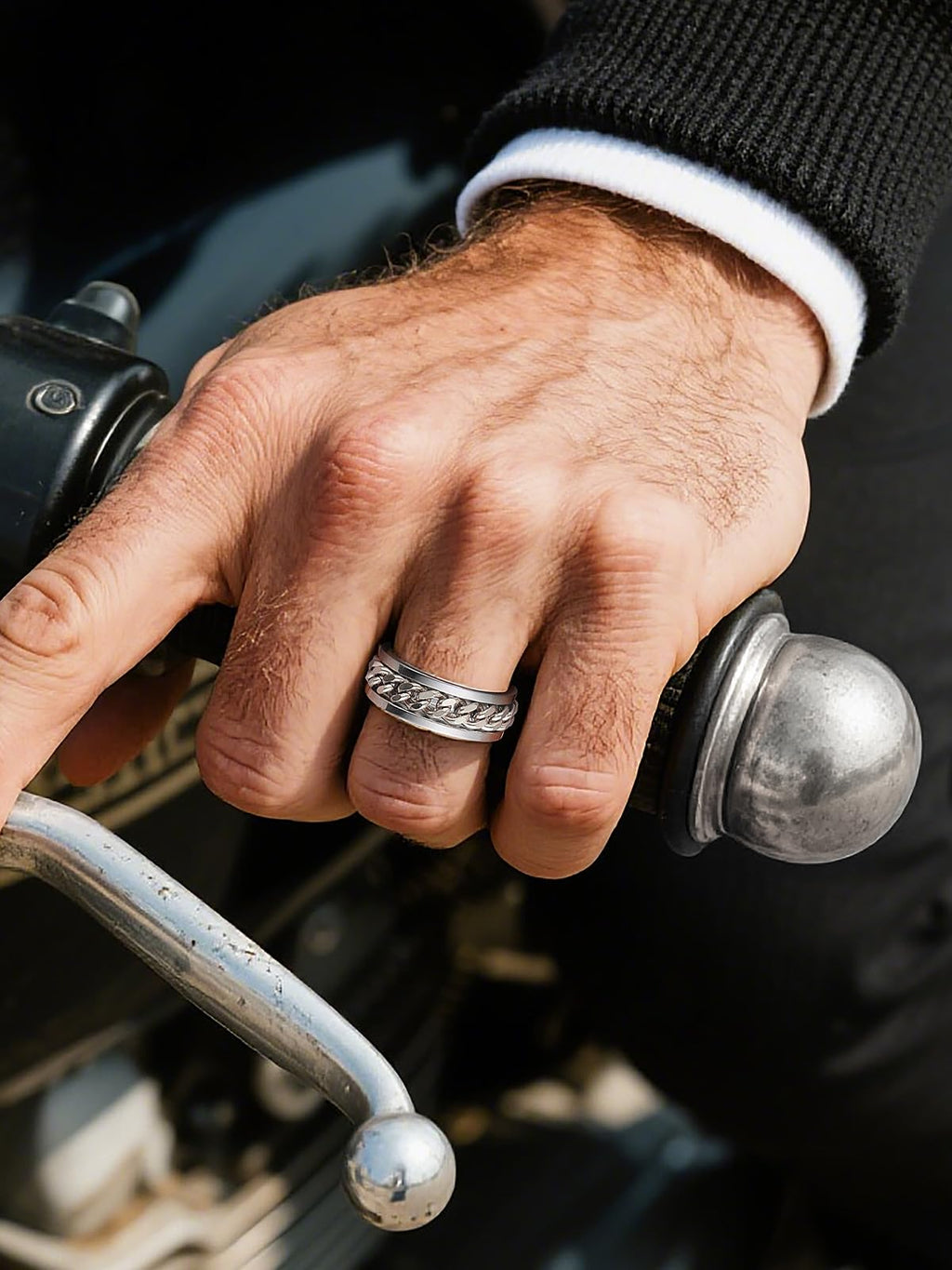 U7 Stainless Steel Men's Rings