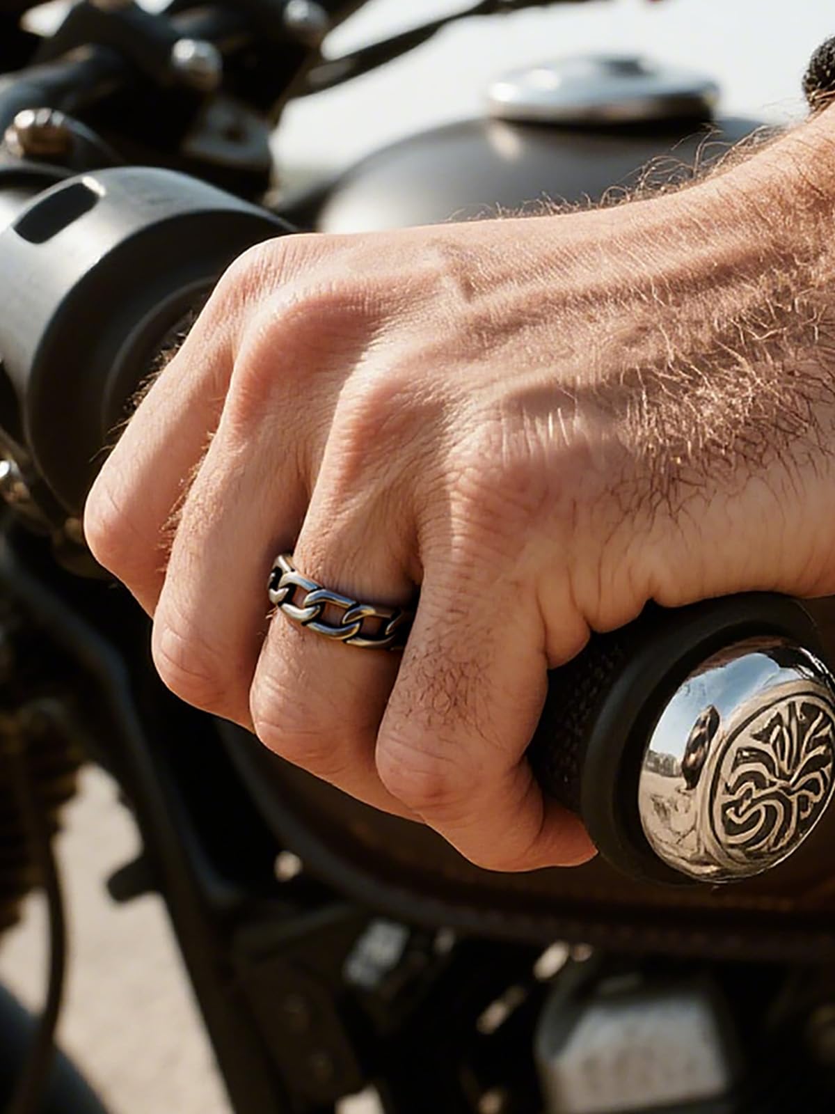 U7 Stainless Steel Men's Rings