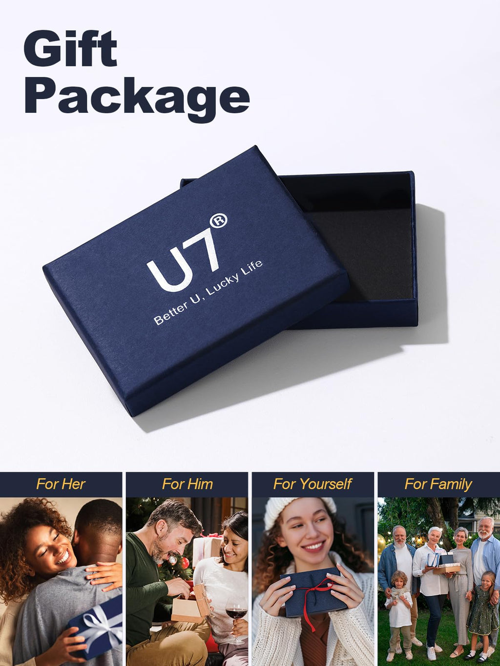 U7 Stainless Steel Men's Rings