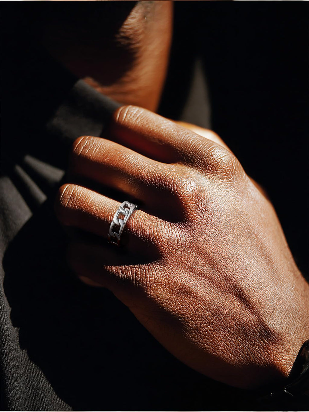 U7 Stainless Steel Men's Rings