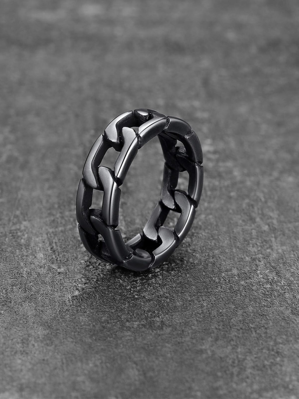 U7 Stainless Steel Men's Rings