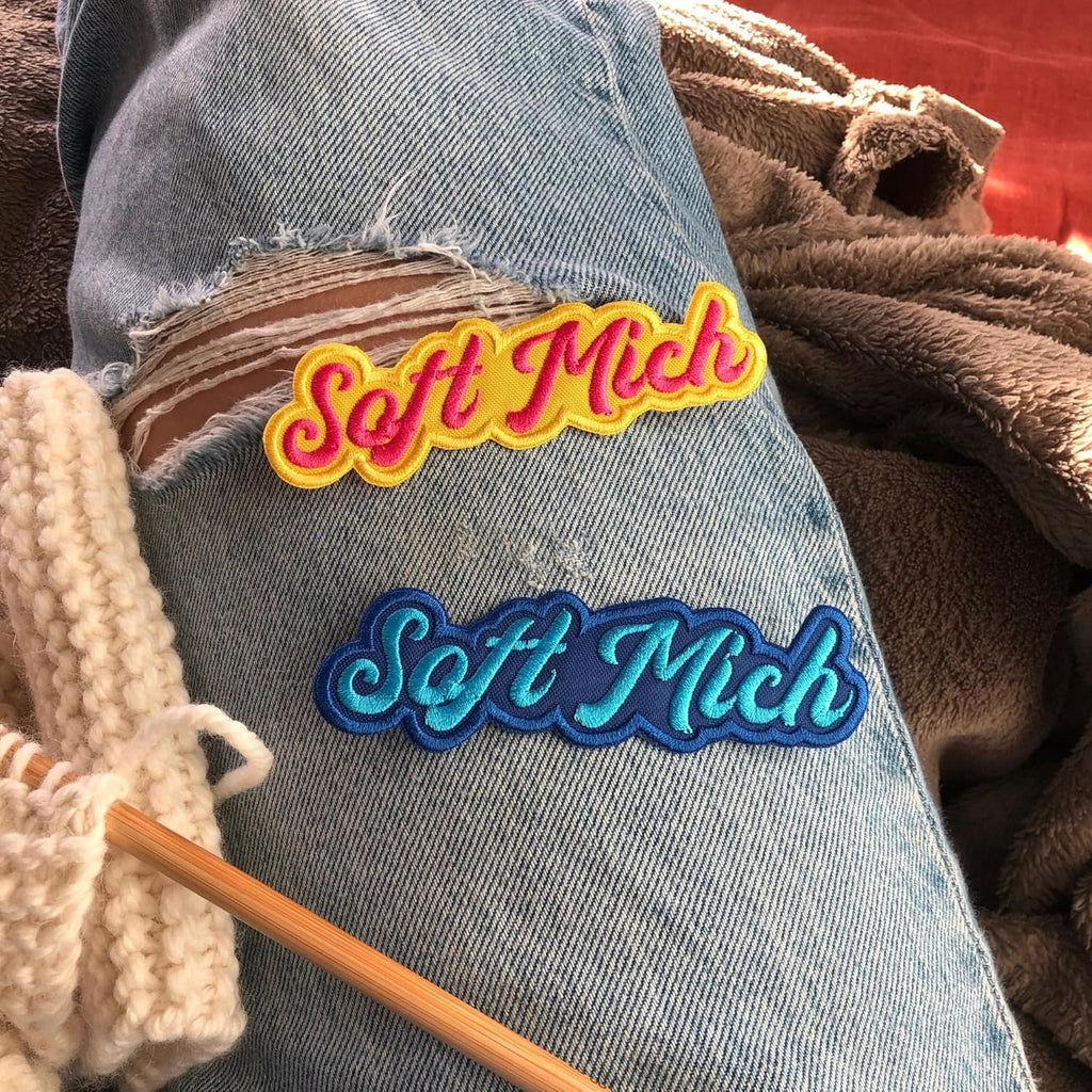Custom Patches - Embroidered, Text Patch, Personalized Name Patch Iron on, Sew on, Hook and Look